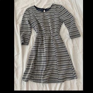 Beautiful blue and white dress